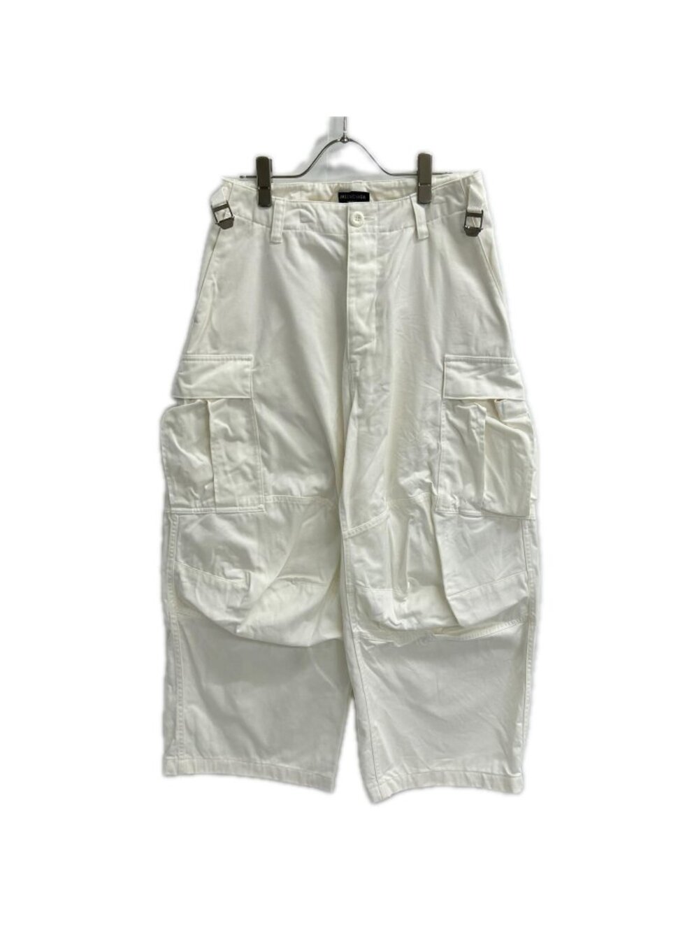 Balenciaga White Cargo Pants XXS